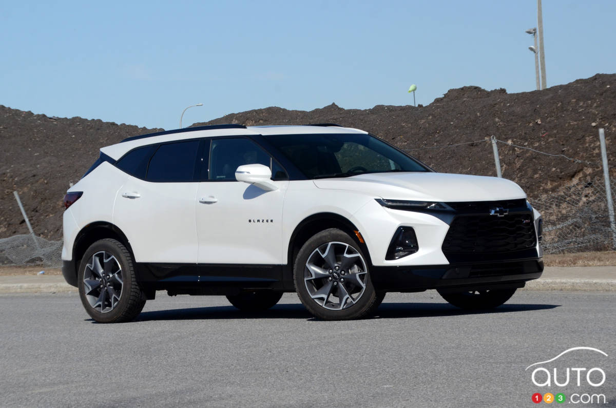 Chevrolet Blazer 2020, profil